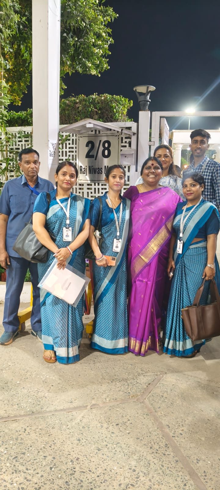 Safiena Joseph with Naari Shakti team members